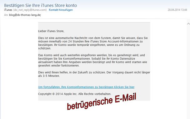 Betrger E-Mail